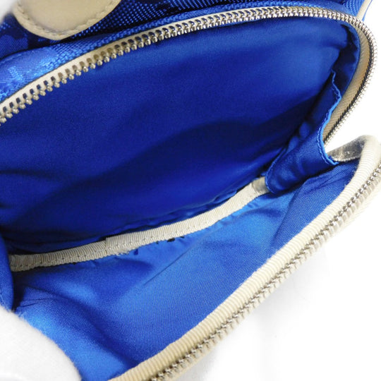 GUCCI Shoulder Bag 625850 GG nylon x calf leather (embossed) blue GG nylon Off the Grid Crossbody