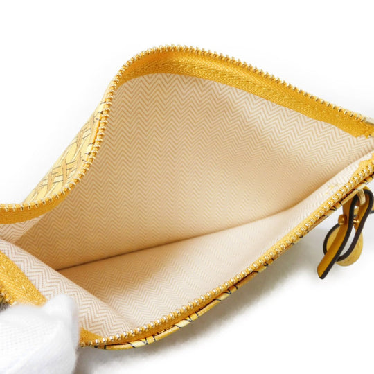 Tory Burch Tote Bag 147748 Coating canvas Sunset Glow Double T Small Basket Weave Tote