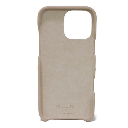 Dior Other accessories Lambskin (Cannage stitch) Light pink Canage LADY DIOR iPhone 14 PRO MAX case
