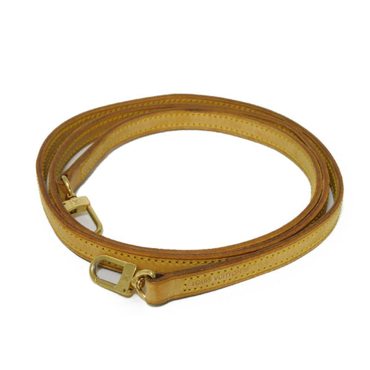 LOUIS VUITTON Shoulder strap J00145 Natural cowhide leather natural LV logo bandouliere 120