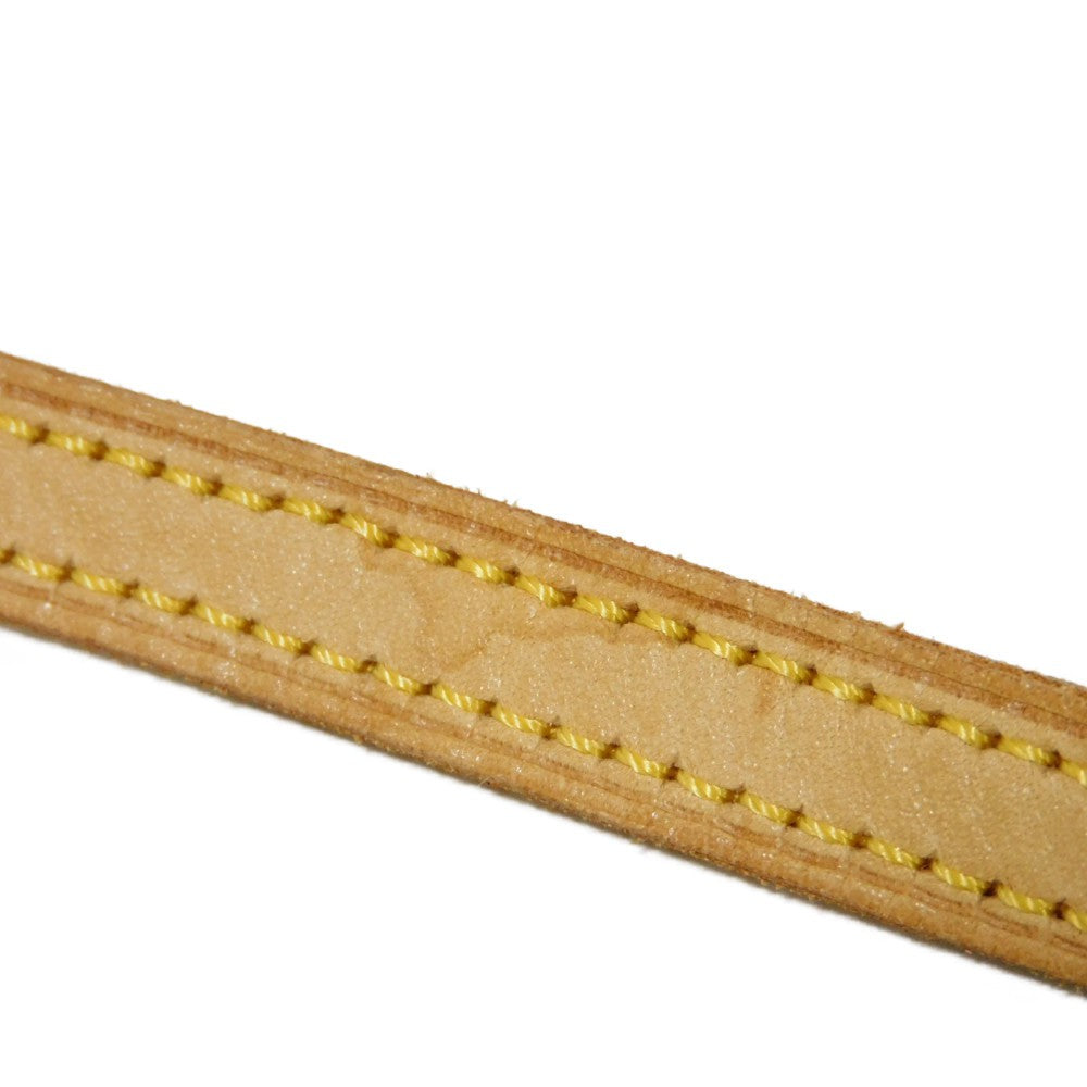 LOUIS VUITTON Shoulder strap J00145 Natural cowhide leather natural LV logo bandouliere 120