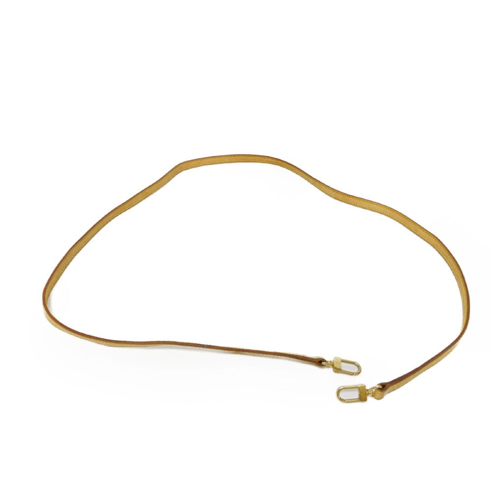 LOUIS VUITTON Shoulder strap J00145 Natural cowhide leather natural LV logo bandouliere 120