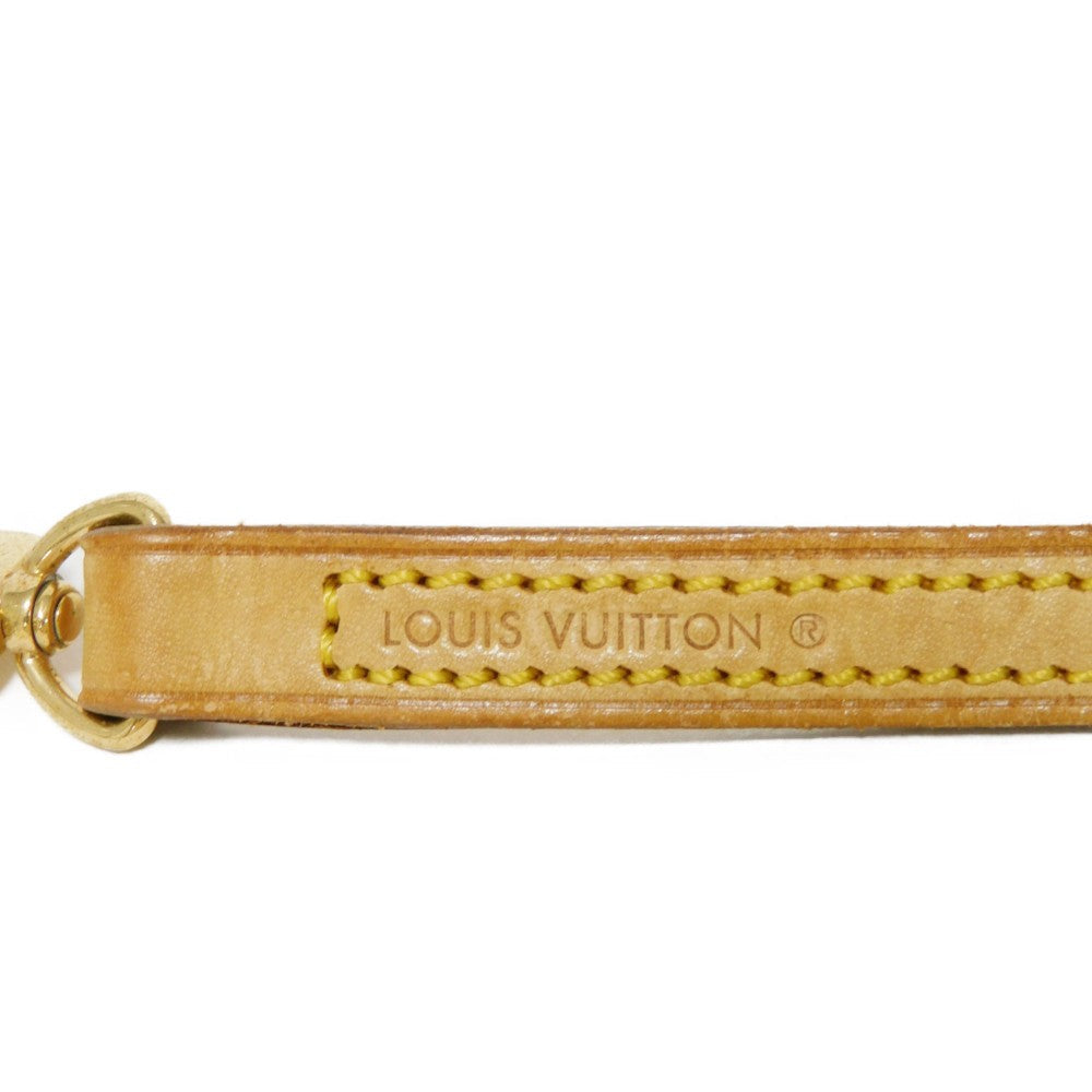 LOUIS VUITTON Shoulder strap J00145 Natural cowhide leather natural LV logo bandouliere 120