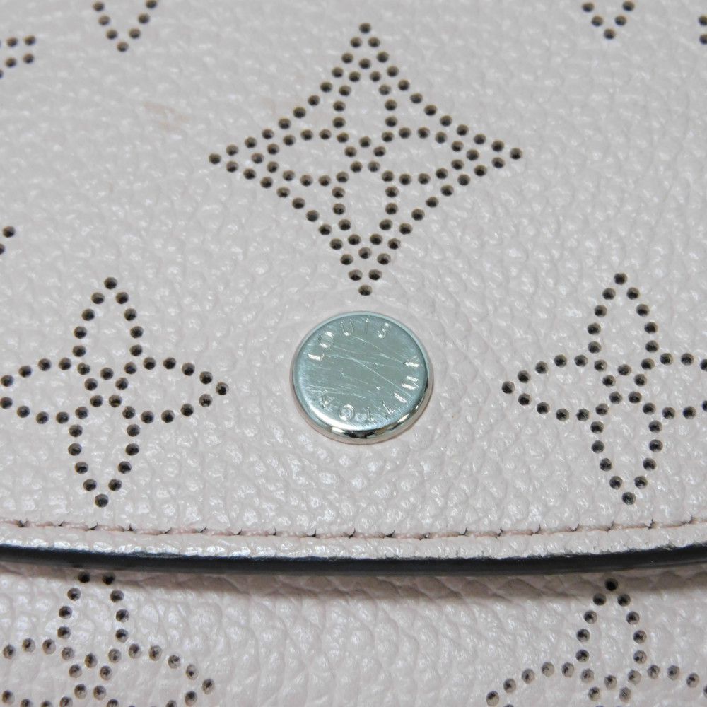 LOUIS VUITTON Bifold Wallet M62541 Mahina leather (stamped) Magnolia Monogram Mahina Portefeuille Iris Compact