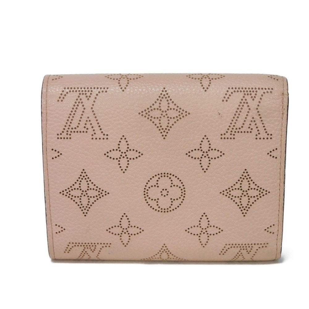LOUIS VUITTON Bifold Wallet M62541 Mahina leather (stamped) Magnolia Monogram Mahina Portefeuille Iris Compact