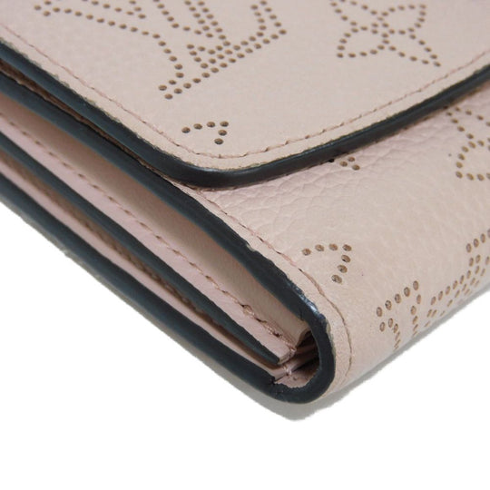 LOUIS VUITTON Bifold Wallet M62541 Mahina leather (stamped) Magnolia Monogram Mahina Portefeuille Iris Compact