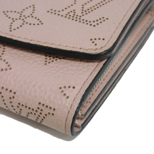 LOUIS VUITTON Bifold Wallet M62541 Mahina leather (stamped) Magnolia Monogram Mahina Portefeuille Iris Compact