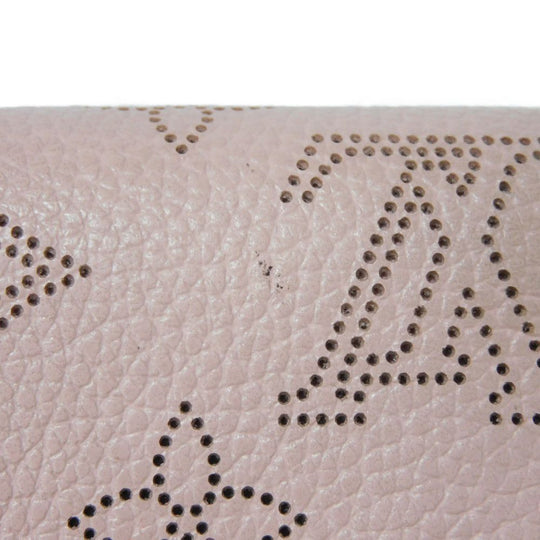 LOUIS VUITTON Bifold Wallet M62541 Mahina leather (stamped) Magnolia Monogram Mahina Portefeuille Iris Compact