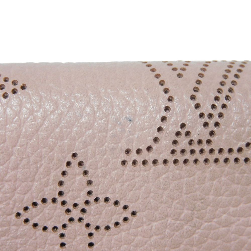 LOUIS VUITTON Bifold Wallet M62541 Mahina leather (stamped) Magnolia Monogram Mahina Portefeuille Iris Compact