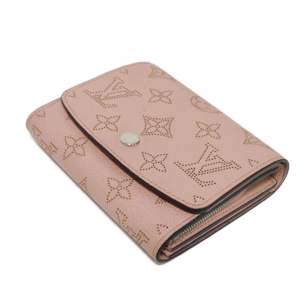LOUIS VUITTON Bifold Wallet M62541 Mahina leather (stamped) Magnolia Monogram Mahina Portefeuille Iris Compact