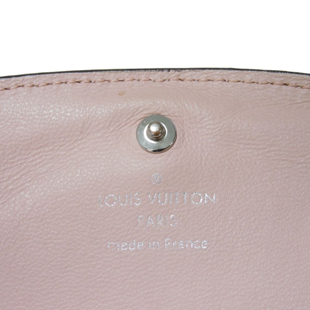LOUIS VUITTON Bifold Wallet M62541 Mahina leather (stamped) Magnolia Monogram Mahina Portefeuille Iris Compact