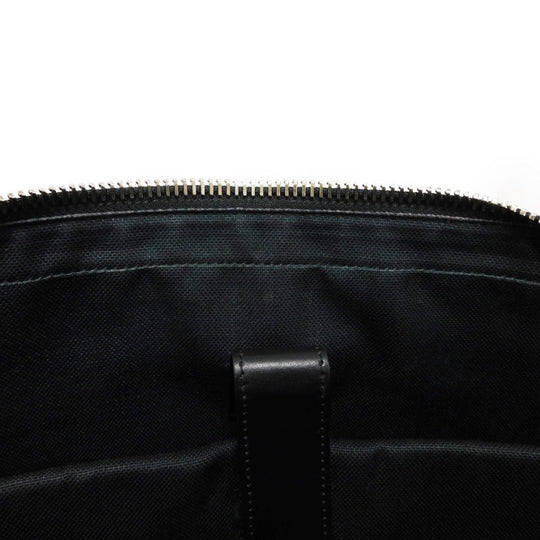 GUCCI Business bag 474135 GG Supreme canvas (polyurethane processing) x Calfskin leather black logo embossed leather patch GG Supreme Briefcase