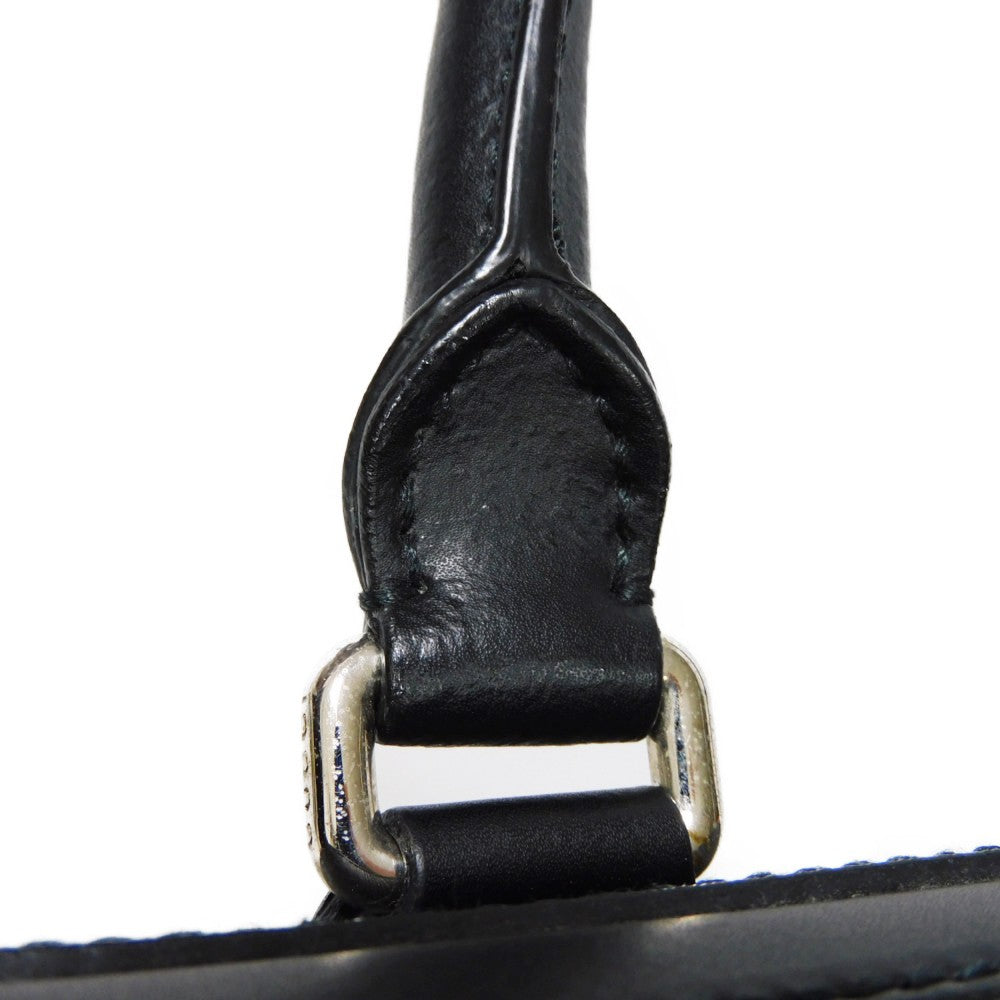 GUCCI Business bag 474135 GG Supreme canvas (polyurethane processing) x Calfskin leather black logo embossed leather patch GG Supreme Briefcase