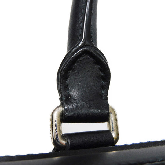 GUCCI Business bag 474135 GG Supreme canvas (polyurethane processing) x Calfskin leather black logo embossed leather patch GG Supreme Briefcase