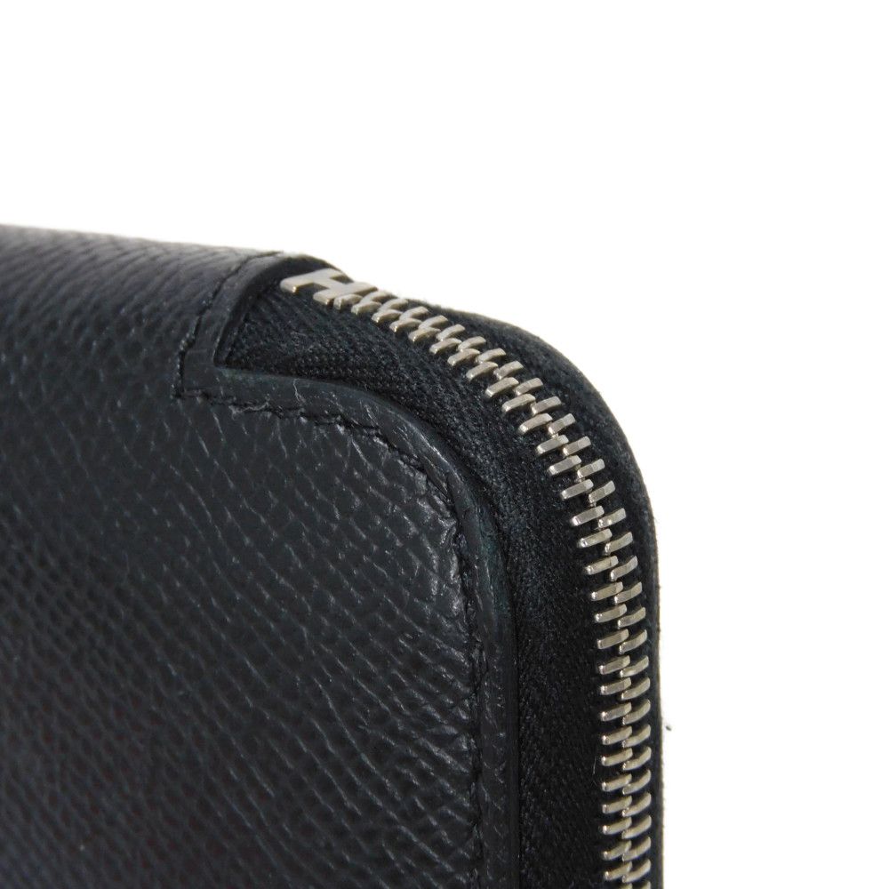 HERMES Long Wallet Purse Epsom , Barenia black King Tiger Fururi Azap Long Silk Inn