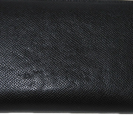 HERMES Long Wallet Purse Epsom , Barenia black King Tiger Fururi Azap Long Silk Inn