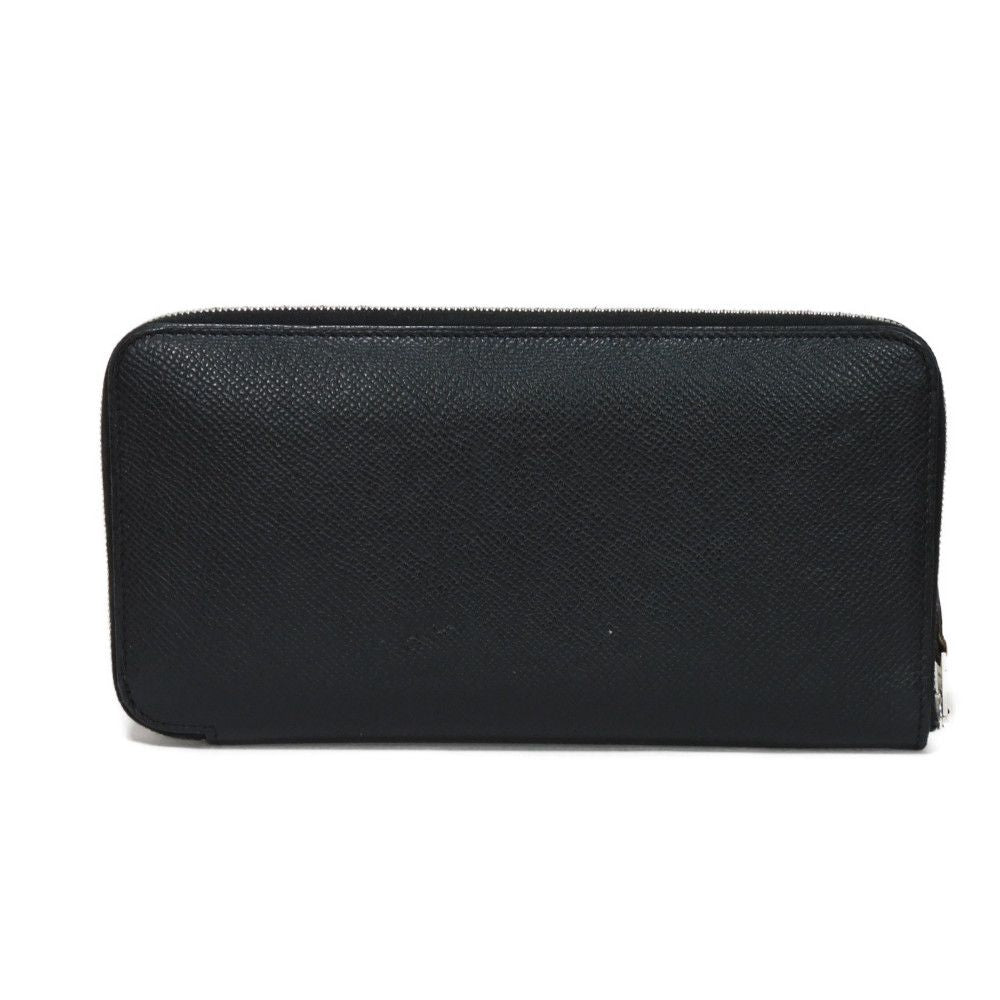 HERMES Long Wallet Purse Epsom , Barenia black King Tiger Fururi Azap Long Silk Inn