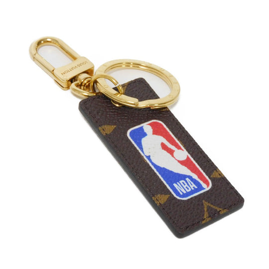 LOUIS VUITTON key ring MP3019 Monogram canvas Marron NBA Porto Cle Monogram Letters