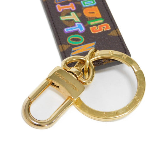LOUIS VUITTON key ring MP3019 Monogram canvas Marron NBA Porto Cle Monogram Letters