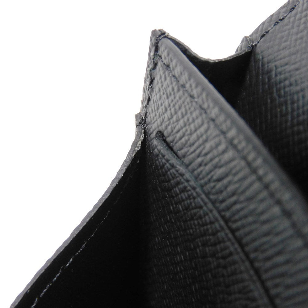 LOUIS VUITTON Card Case N63338 Damier Graffit canvas x grain leather black Damier Graphite Anneveld Cult de Visit