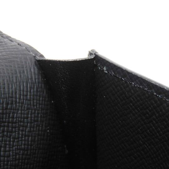 LOUIS VUITTON Card Case N63338 Damier Graffit canvas x grain leather black Damier Graphite Anneveld Cult de Visit