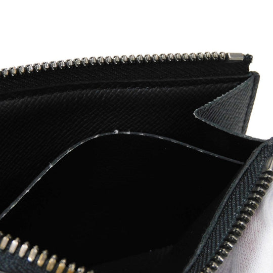 LOUIS VUITTON Coin case M63536 Monogram Eclipse canvas x grain leather black Monogram Eclipse Portemone Jules