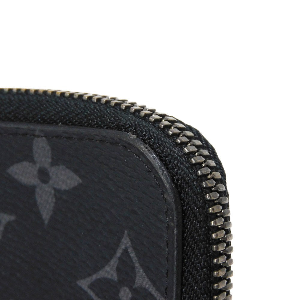 LOUIS VUITTON Coin case M63536 Monogram Eclipse canvas x grain leather black Monogram Eclipse Portemone Jules