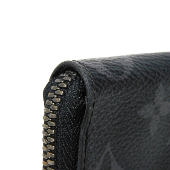 LOUIS VUITTON Coin case M63536 Monogram Eclipse canvas x grain leather black Monogram Eclipse Portemone Jules