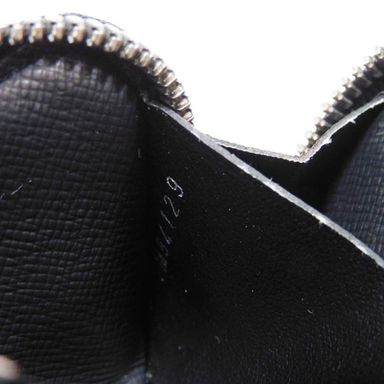 LOUIS VUITTON Coin case M63536 Monogram Eclipse canvas x grain leather black Monogram Eclipse Portemone Jules