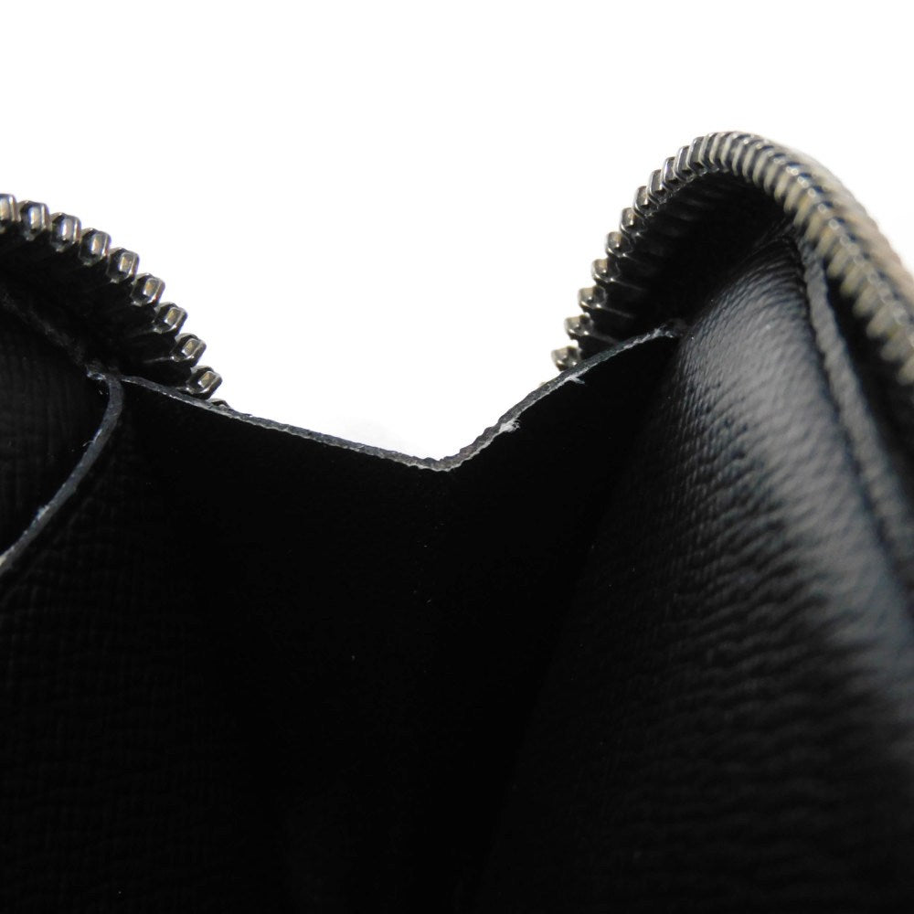 LOUIS VUITTON Coin case M63536 Monogram Eclipse canvas x grain leather black Monogram Eclipse Portemone Jules