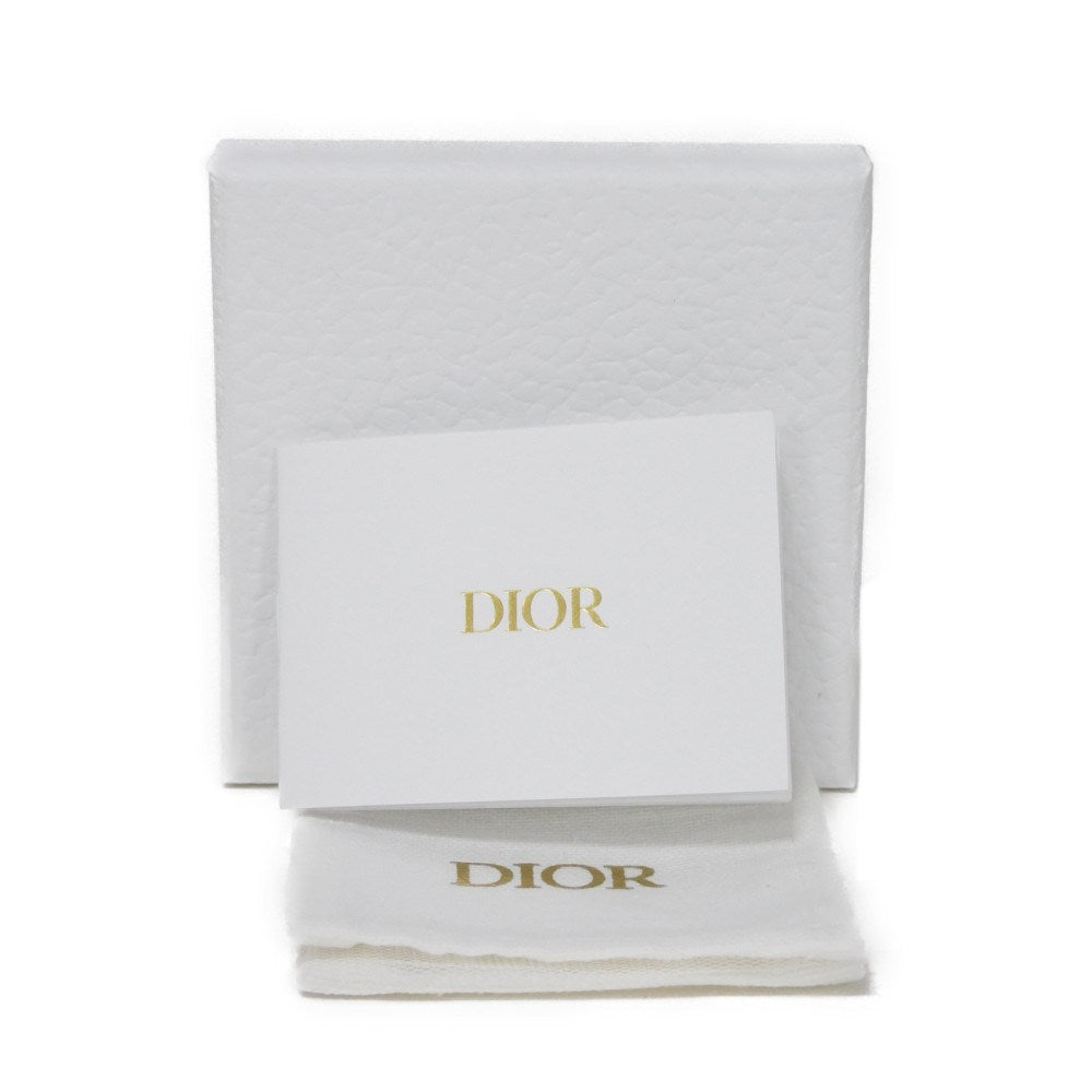 Dior Pierce E1740CDLCY_D13S Rhinestone x metal Silver CD logo Claire Dee Lune