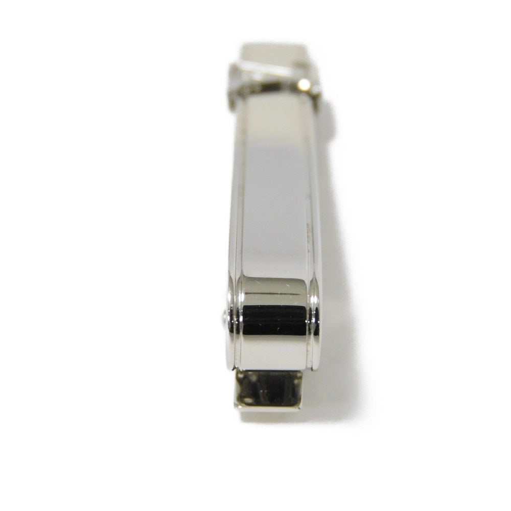 LOUIS VUITTON Tie pin M61981 metal Silver LV logo Pans Cravat LV Initials