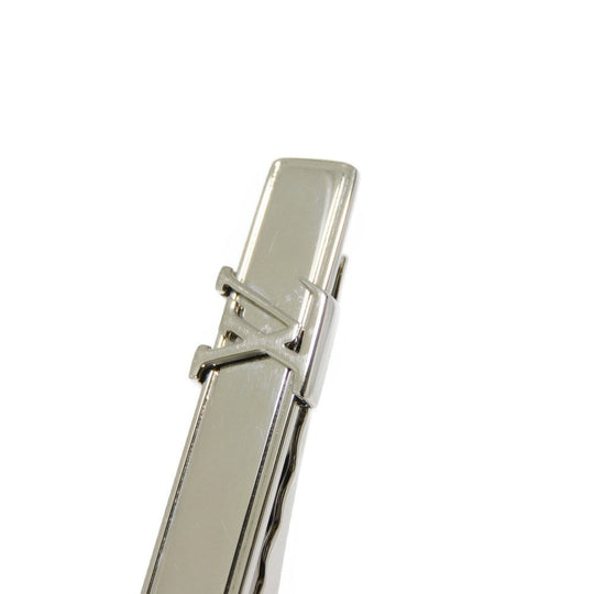 LOUIS VUITTON Tie pin M61981 metal Silver LV logo Pans Cravat LV Initials