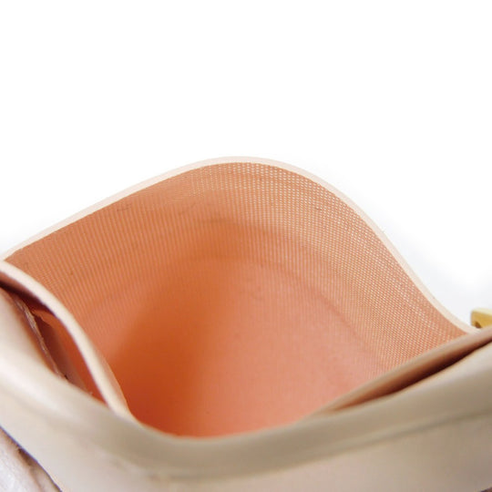 BOTTEGAVENETA Coin case 681010 VCQC4 6705 lambskin x calfskin pink Maxi INTRECCIATO Cassette Card Case