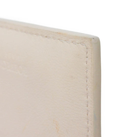 BOTTEGAVENETA Coin case 681010 VCQC4 6705 lambskin x calfskin pink Maxi INTRECCIATO Cassette Card Case