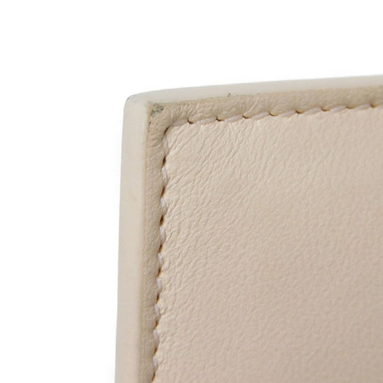 BOTTEGAVENETA Coin case 681010 VCQC4 6705 lambskin x calfskin pink Maxi INTRECCIATO Cassette Card Case