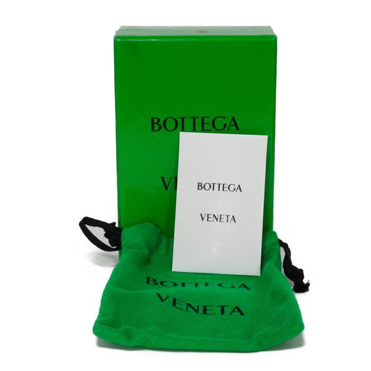 BOTTEGAVENETA Coin case 681010 VCQC4 6705 lambskin x calfskin pink Maxi INTRECCIATO Cassette Card Case