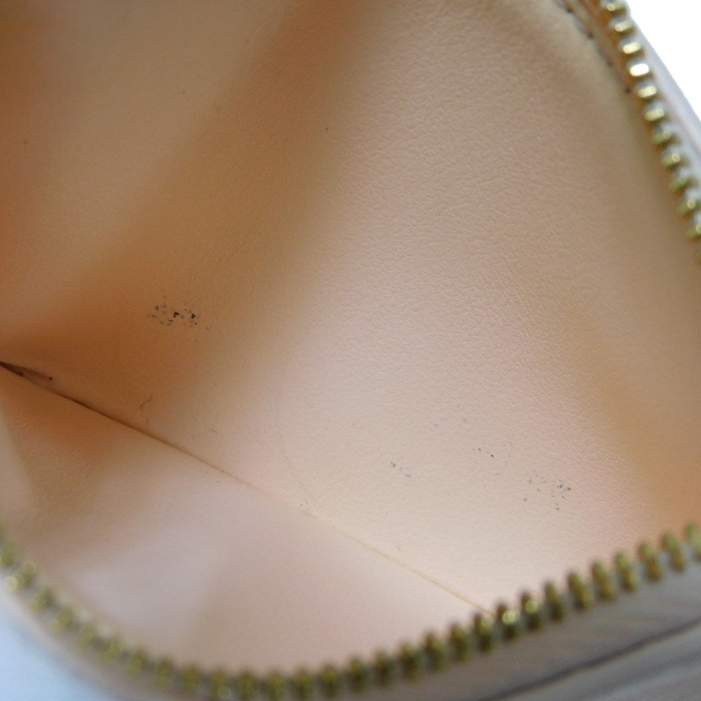 BOTTEGAVENETA Coin case 681010 VCQC4 6705 lambskin x calfskin pink Maxi INTRECCIATO Cassette Card Case