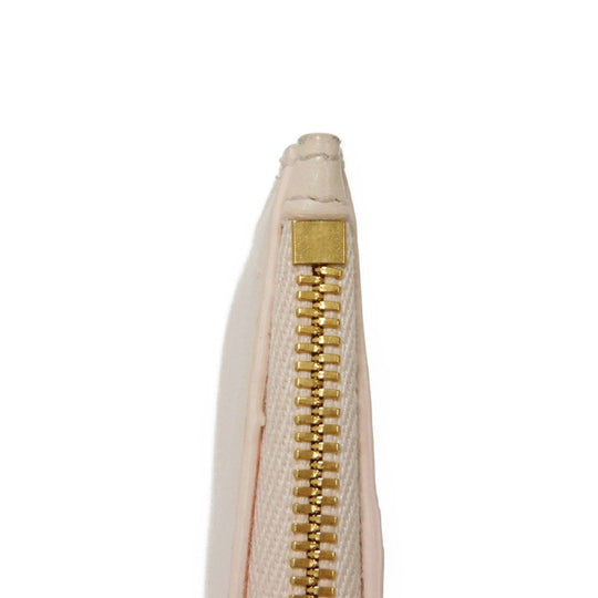 BOTTEGAVENETA Coin case 681010 VCQC4 6705 lambskin x calfskin pink Maxi INTRECCIATO Cassette Card Case