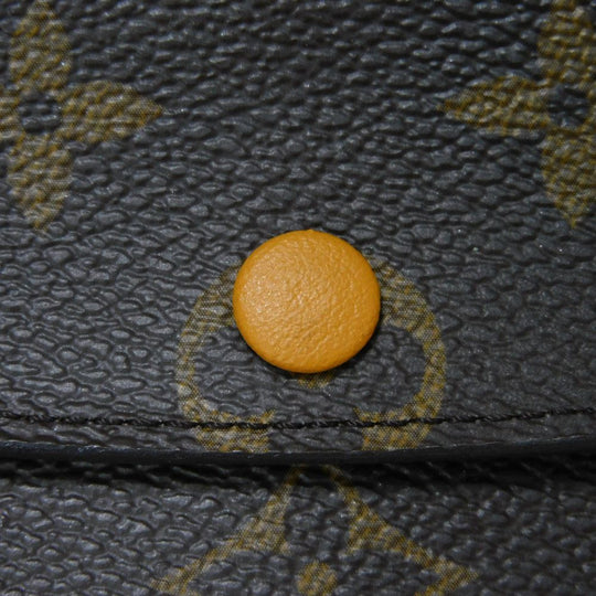 LOUIS VUITTON Long Wallet Purse M60698 Monogram canvas x grain leather Mimosa Monogram Portefeuille Emily