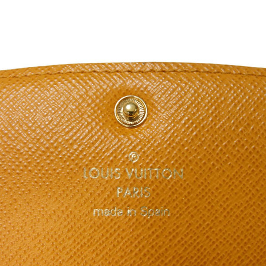 LOUIS VUITTON Long Wallet Purse M60698 Monogram canvas x grain leather Mimosa Monogram Portefeuille Emily
