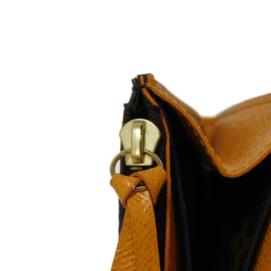 LOUIS VUITTON Long Wallet Purse M60698 Monogram canvas x grain leather Mimosa Monogram Portefeuille Emily