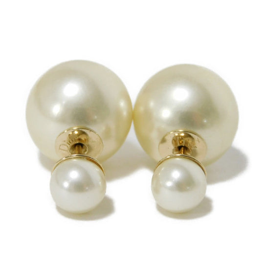 Dior Pierce E0078MIDRS_D301 Resin pearl Ivory Tribal