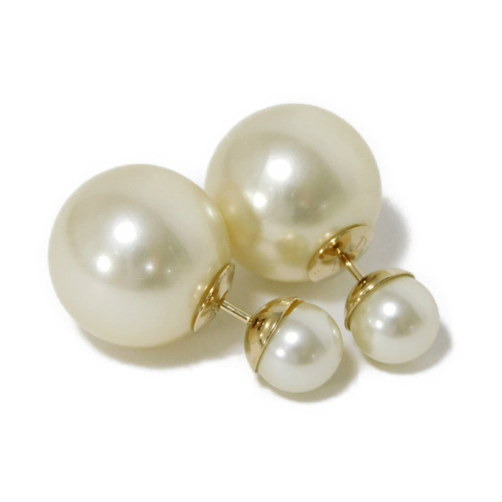 Dior Pierce E0078MIDRS_D301 Resin pearl Ivory Tribal