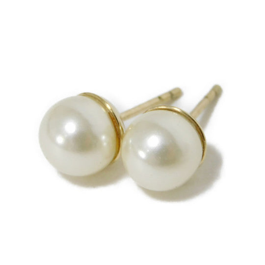 Dior Pierce E0078MIDRS_D301 Resin pearl Ivory Tribal
