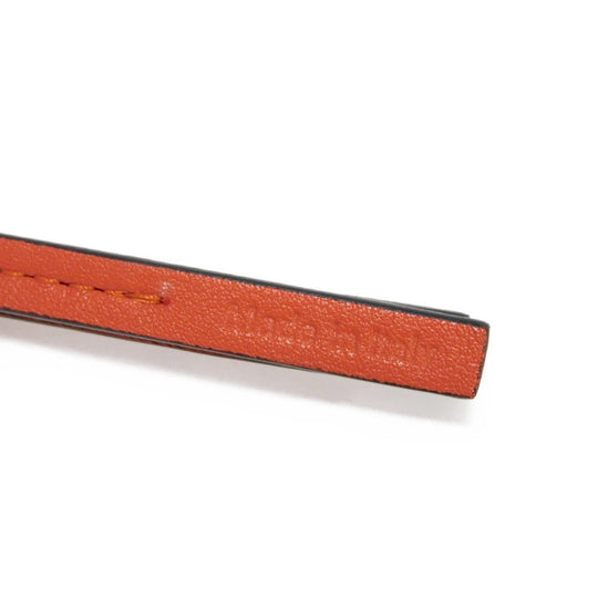 LOEWE K995Z06X01 Classic calf Orange Logo embossing Perfume Case