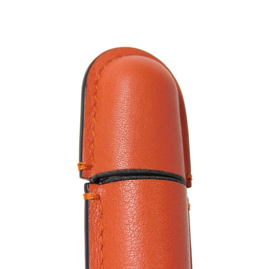 LOEWE K995Z06X01 Classic calf Orange Logo embossing Perfume Case