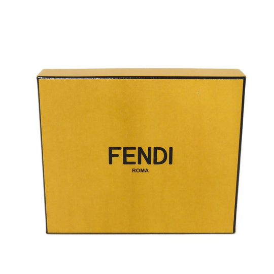 FENDI Card Case 7AR911 AI99 F077B fabric khaki Zucca FF Jacquard Pass Case