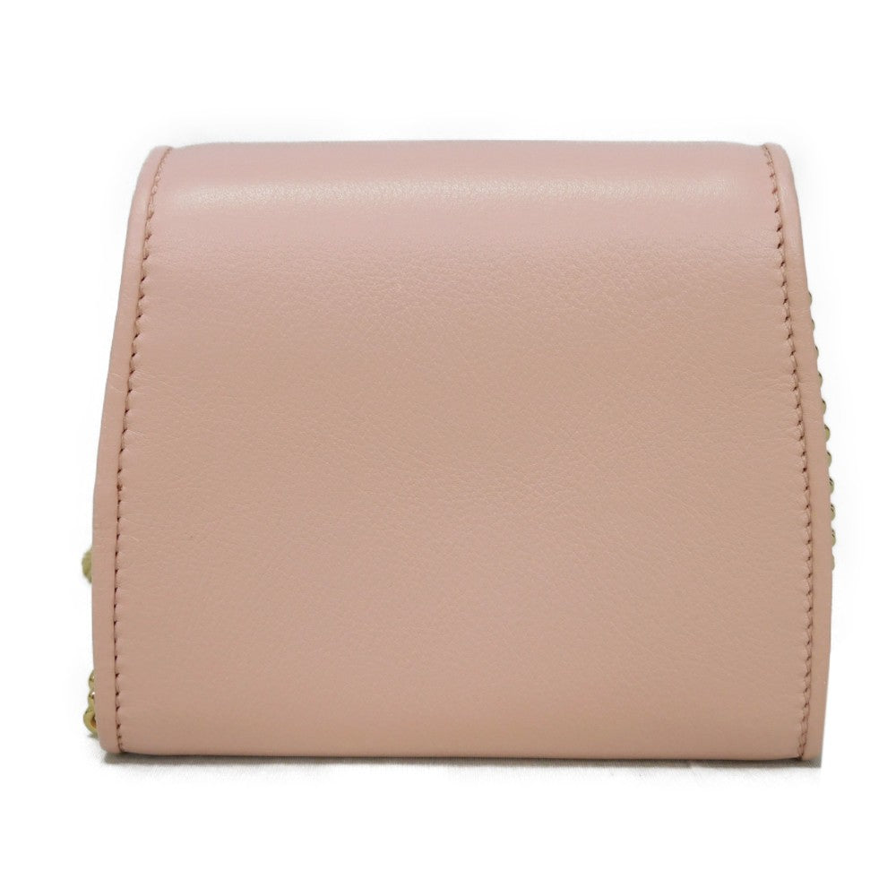 GUCCI Bifold Wallet 725219 UXX0G 6910 Smooth Rubbed pink Interlocking G Blondie Medium Chain Wallet