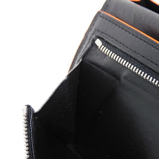 Berluti Long Wallet Purse Venice Calfskin Leather Brown Calligraphy Santal Scritto Leather Zip Long Wallet